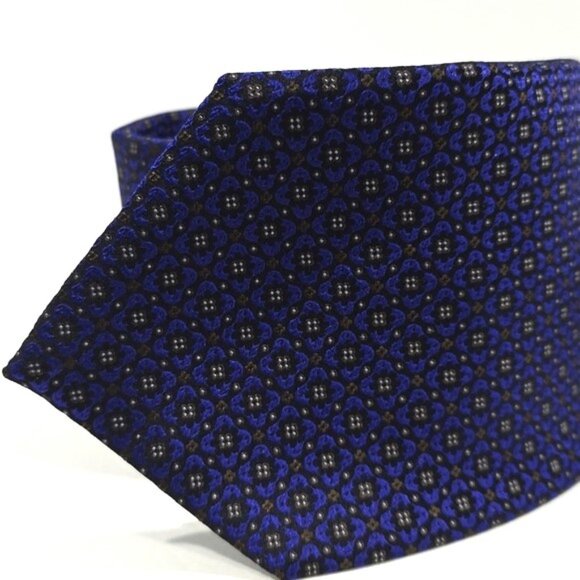 NWT ✅ Stefano Ricci Luxury Handmade Silk Tie Micro-Geometric Motif ~ CCX-42006 - Picture 1 of 16
